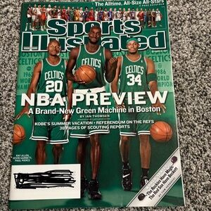 Boston Celtics Sports Illustrated Magazine NBA Preview October 29, 2007